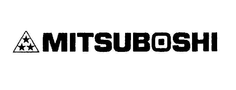 Mẫu nhãn hiệu MITSUBOSHI
