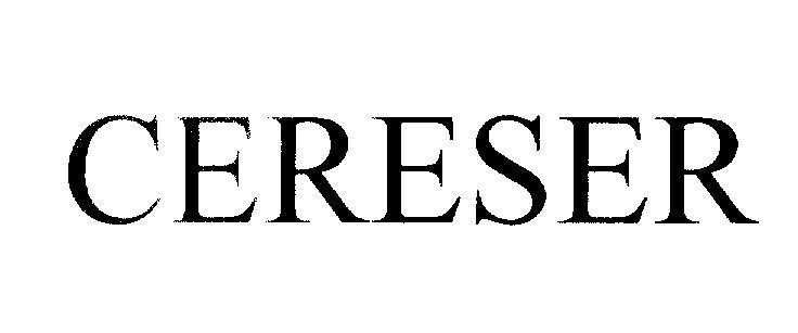 Mẫu nhãn hiệu CERESER