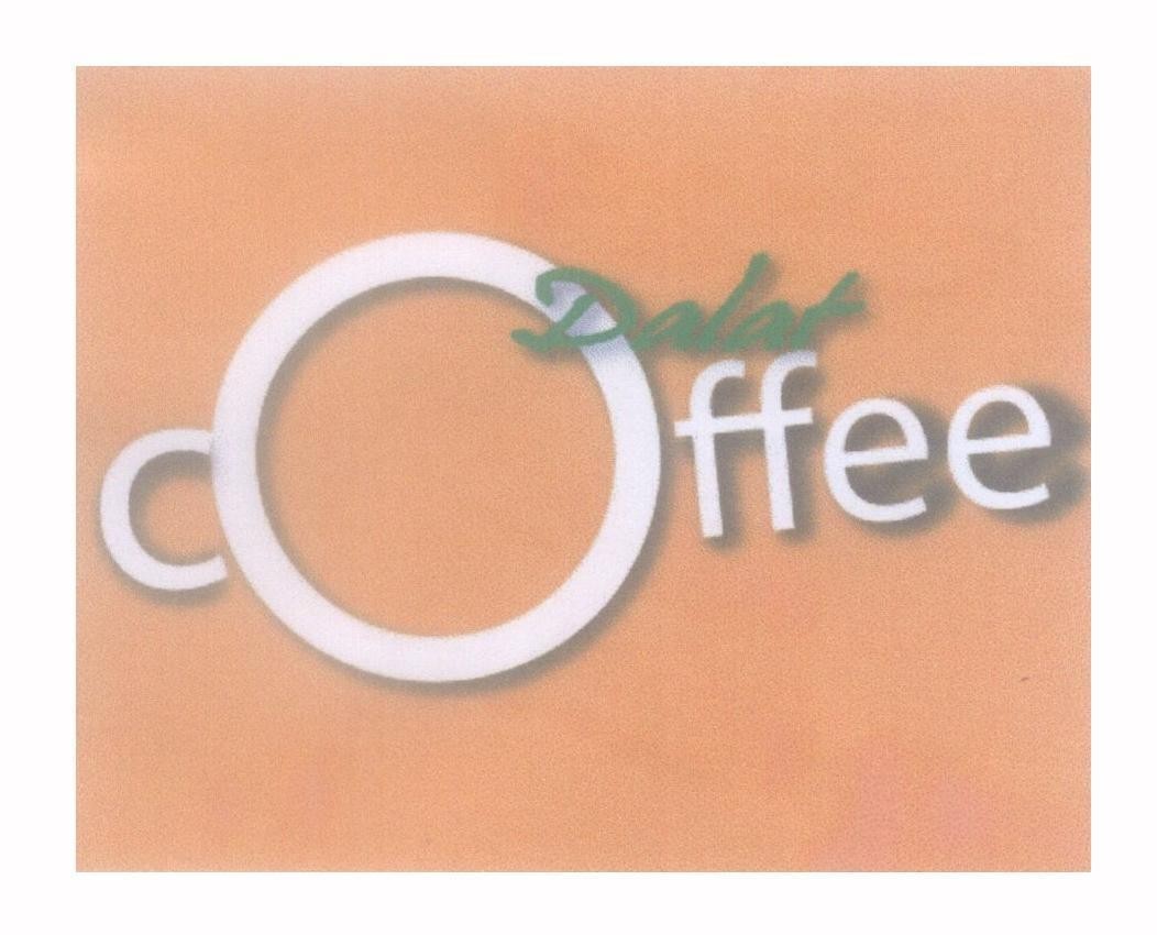 Mẫu nhãn hiệu Coffee Dalat