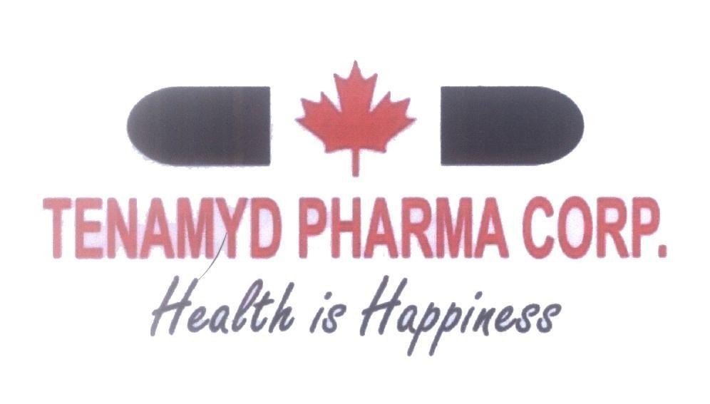Mẫu nhãn hiệu TENAMYD PHARMA CORP. Health is Happiness