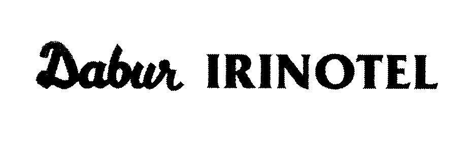Mẫu nhãn hiệu Dabur IRINOTEL