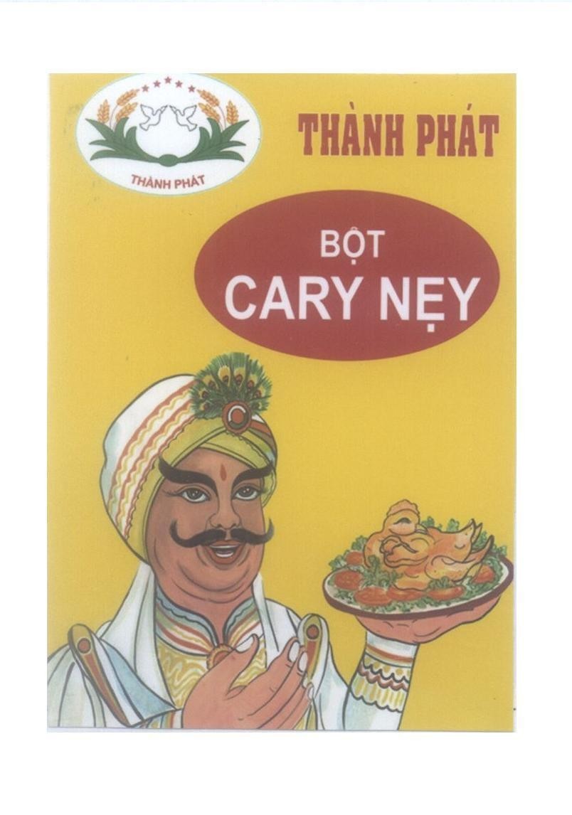Mẫu nhãn hiệu Thành Phát Bột CARY Nẹy