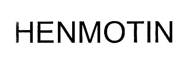Mẫu nhãn hiệu HENMOTIN