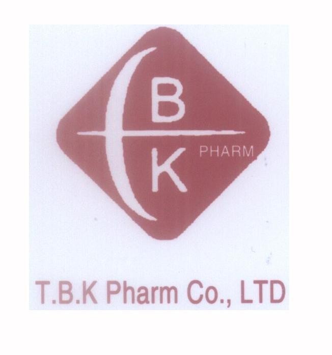 Mẫu nhãn hiệu TBK PHARM T.B.K Pharm Co., LTD