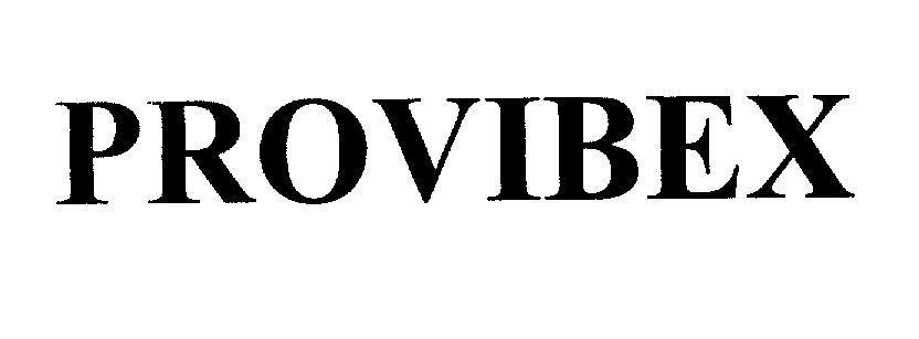 Mẫu nhãn hiệu PROVIBEX