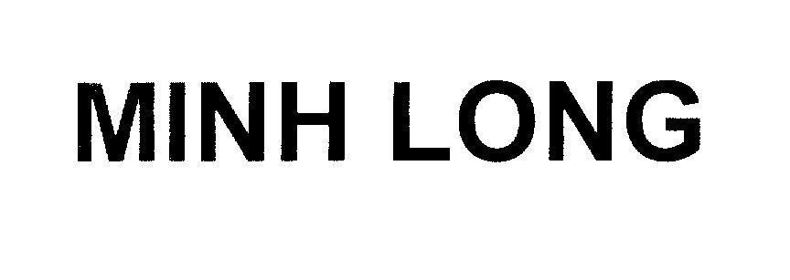 Mẫu nhãn hiệu MINH LONG
