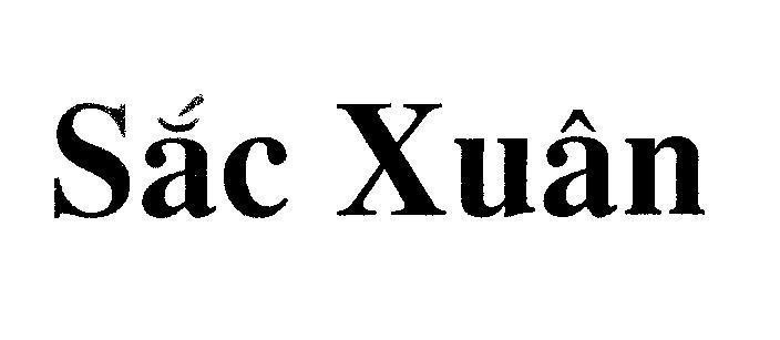 Mẫu nhãn hiệu Sắc Xuân