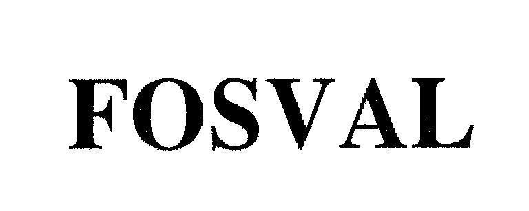 Mẫu nhãn hiệu FOSVAL