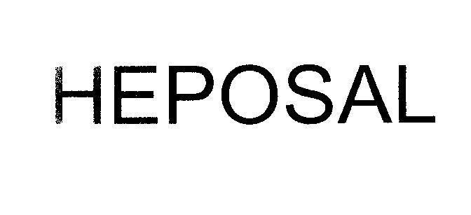 Mẫu nhãn hiệu HEPOSAL