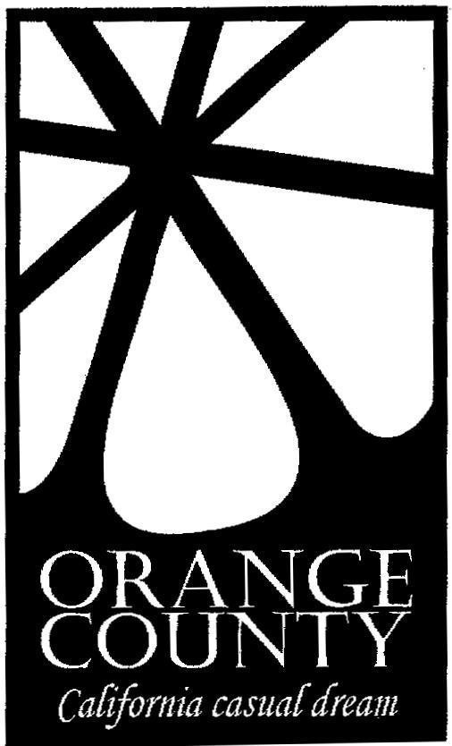 Mẫu nhãn hiệu ORANGE COUNTY California casual dream