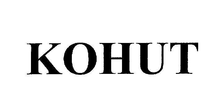 Mẫu nhãn hiệu KOHUT