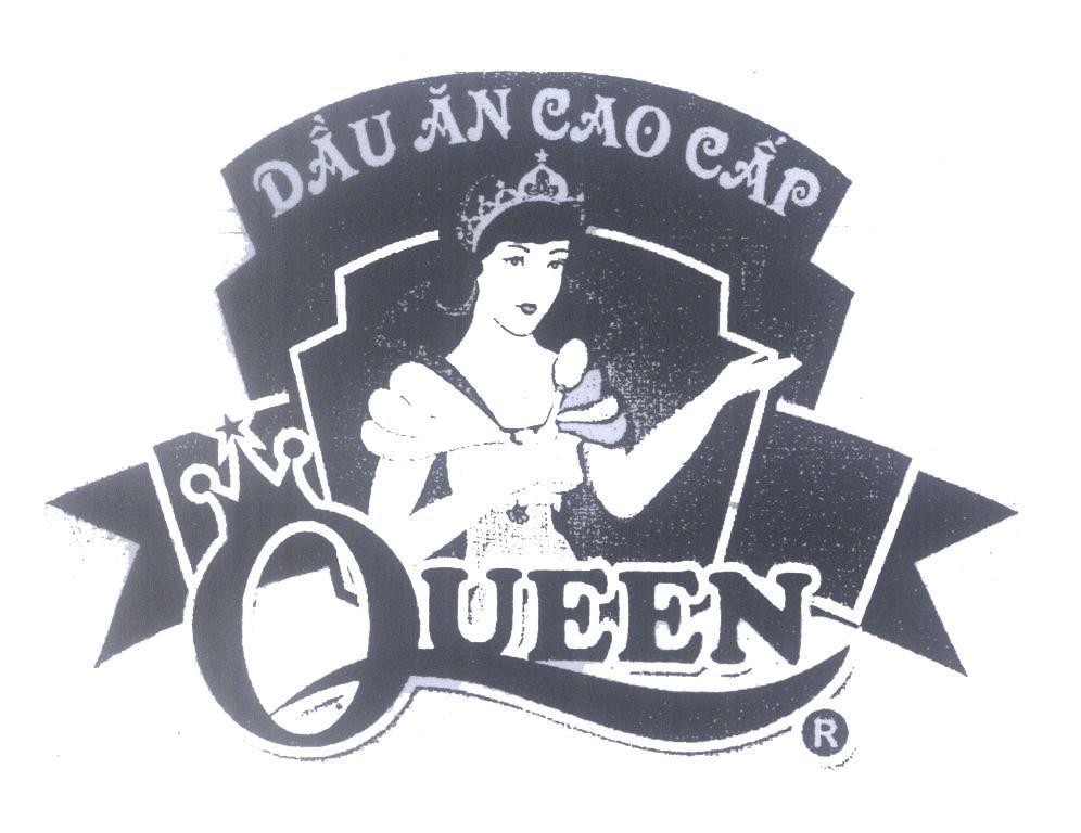 Mẫu nhãn hiệu Dầu Ăn Cao Cấp QUEEN
