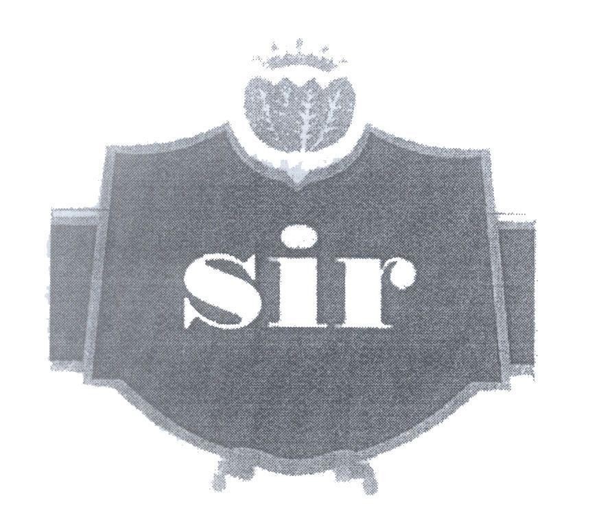 Mẫu nhãn hiệu Sir