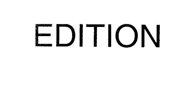 Mẫu nhãn hiệu EDITION