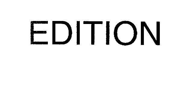 Mẫu nhãn hiệu EDITION