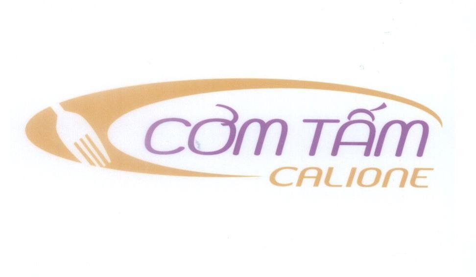 Mẫu nhãn hiệu Cơm Tấm CALIONE