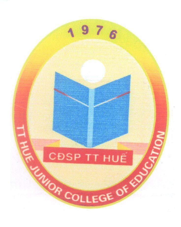 Mẫu nhãn hiệu CĐSP TT Huế TT HUE JUNIOR COLLEGE OF EDUCATION 1976