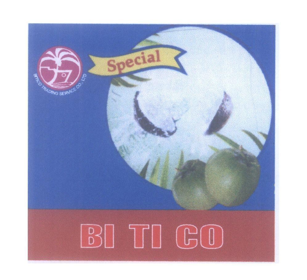 Mẫu nhãn hiệu BI TI CO BITICO TRADING SERVICE CO.,LTD Special