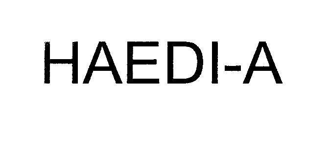 Mẫu nhãn hiệu HAEDI-A
