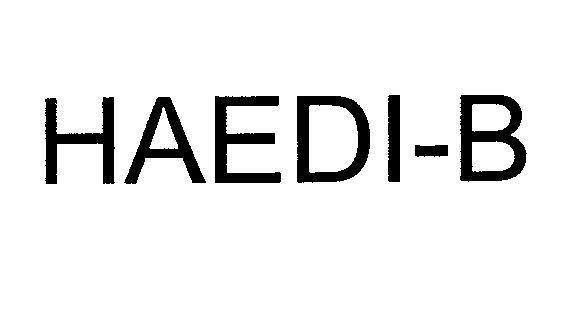 Mẫu nhãn hiệu HAEDI-B