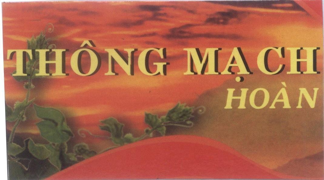 Mẫu nhãn hiệu Thông Mạch Hoàn