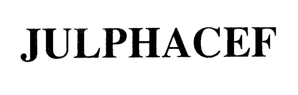 Mẫu nhãn hiệu JULPHACEF