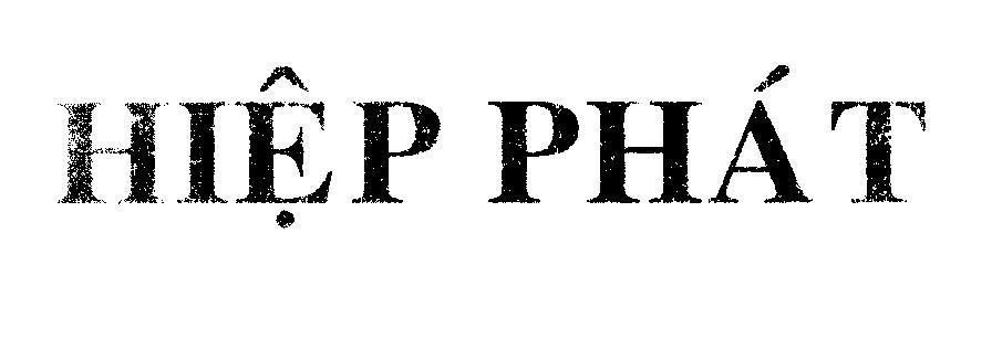Mẫu nhãn hiệu Hiệp Phát