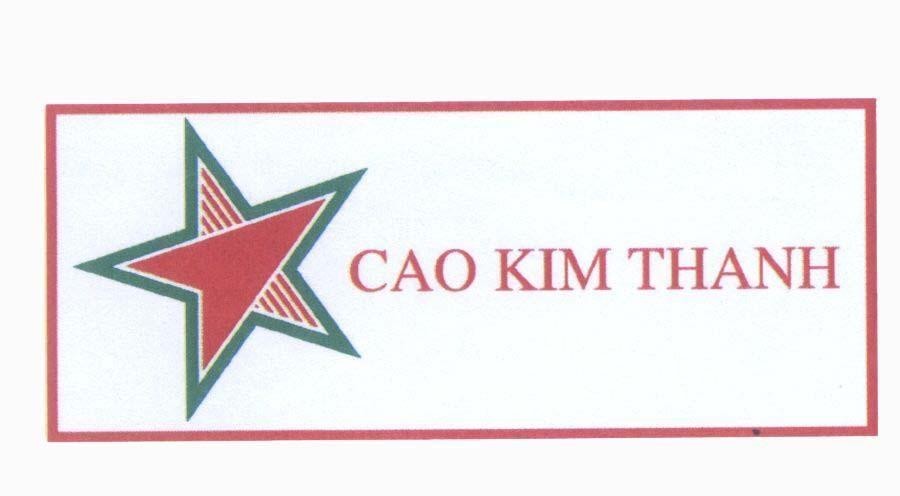 Mẫu nhãn hiệu CAO KIM THANH