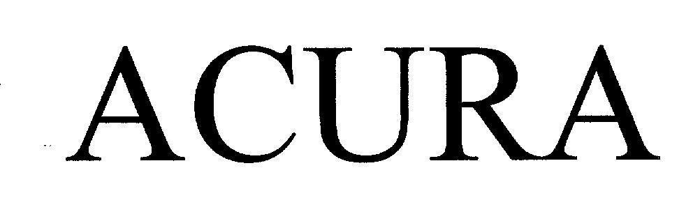 Mẫu nhãn hiệu ACURA