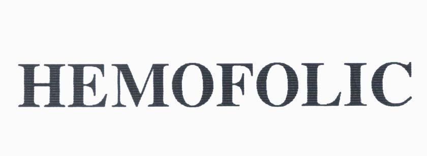 Mẫu nhãn hiệu HEMOFOLIC