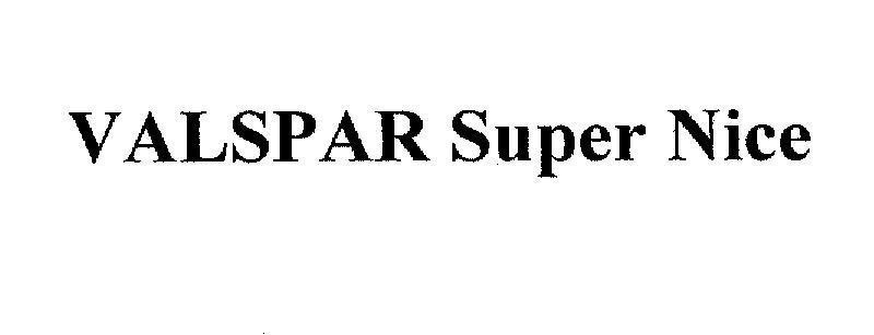 Mẫu nhãn hiệu VALSPAR Super Nice