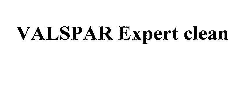 Mẫu nhãn hiệu VALSPAR Expert clean