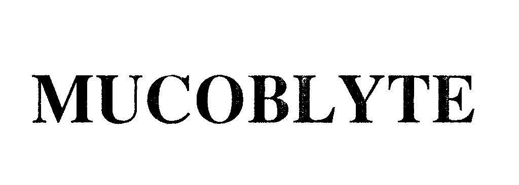 Mẫu nhãn hiệu MUCOBLYTE