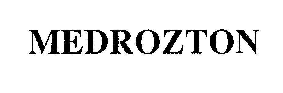 Mẫu nhãn hiệu MEDROZTON