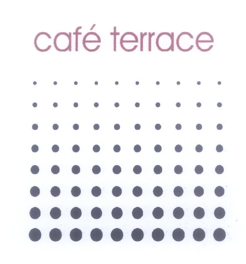 Mẫu nhãn hiệu café terrace