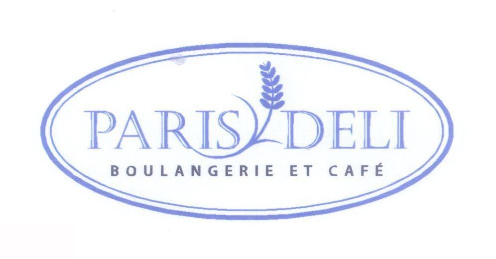 Mẫu nhãn hiệu PARIS DELI BOULANGERIE ET CAFE