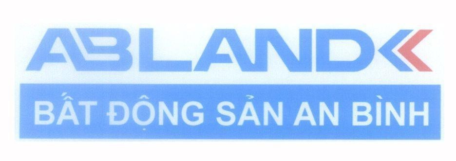 Mẫu nhãn hiệu ABLAND V Bất Động Sản An Bình