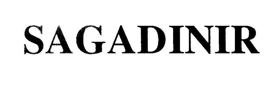 Mẫu nhãn hiệu SAGADINIR