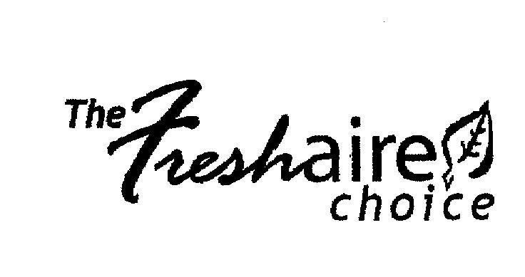 Mẫu nhãn hiệu The Freshaire choice