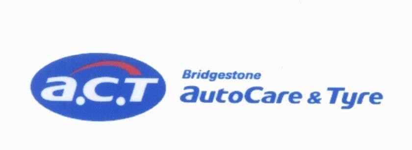 Mẫu nhãn hiệu a.c.t Bridgestone autoCare & Tyre