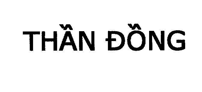 Mẫu nhãn hiệu Thần Đồng