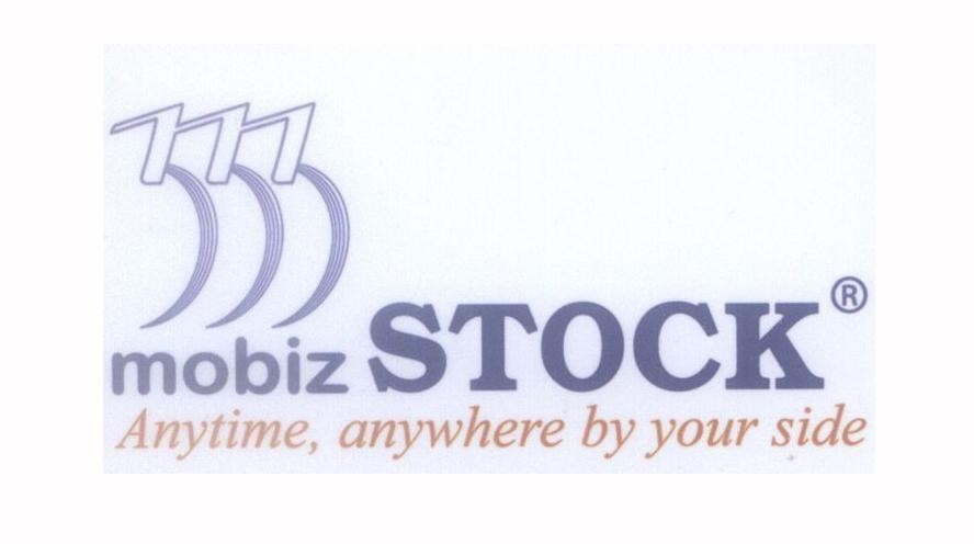 Mẫu nhãn hiệu 333 mobiz STOCK Anytime, anywhere by your side