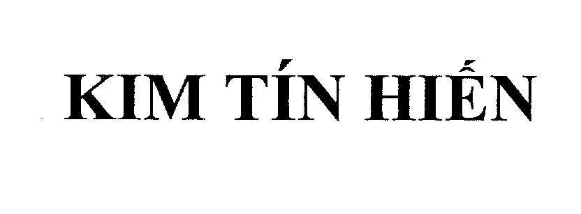 Mẫu nhãn hiệu Kim Tín Hiến