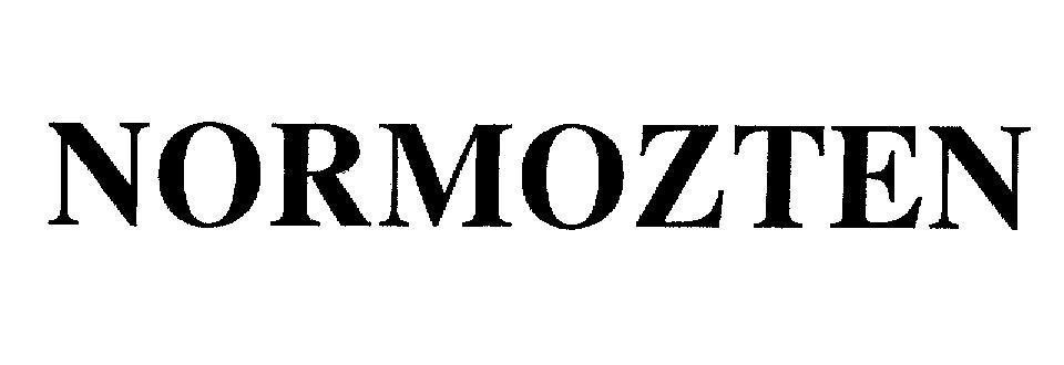 Mẫu nhãn hiệu NORMOZTEN