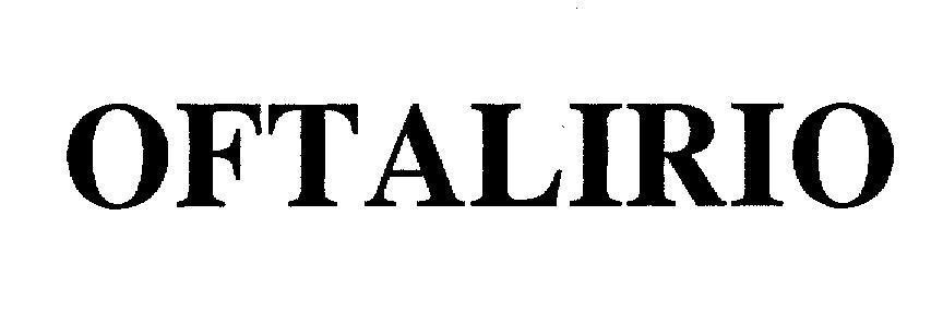 Mẫu nhãn hiệu OFTALIRIO