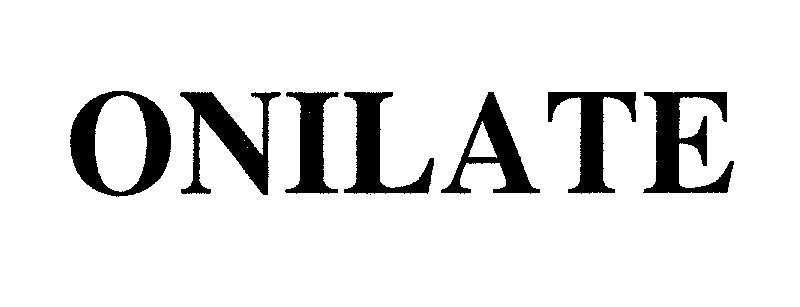 Mẫu nhãn hiệu ONILATE