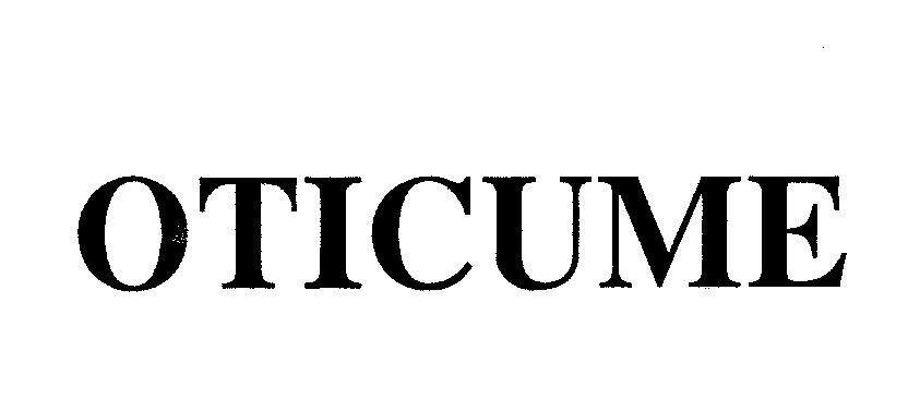 Mẫu nhãn hiệu OTICUME