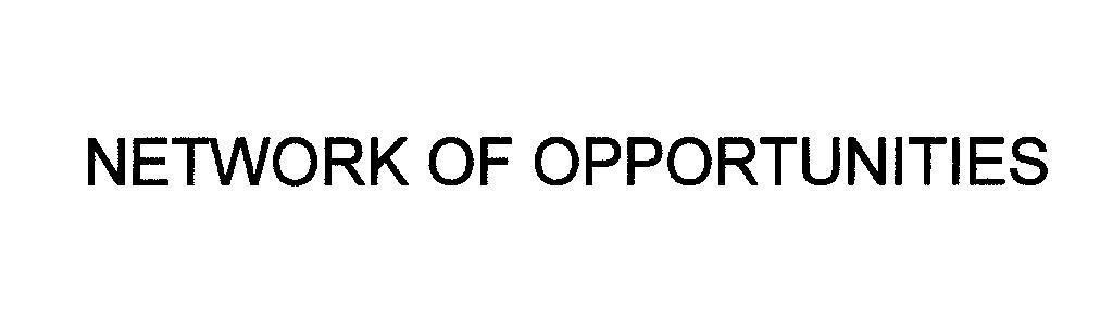 Mẫu nhãn hiệu NETWORK OF OPPORTUNITIES