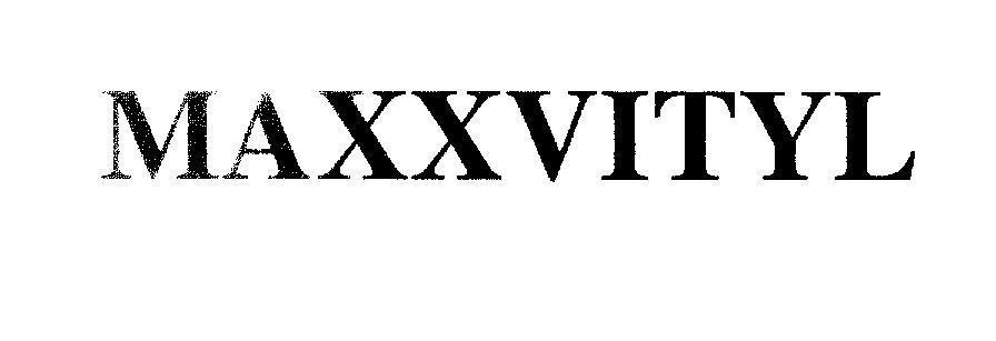 Mẫu nhãn hiệu MAXXVITYL