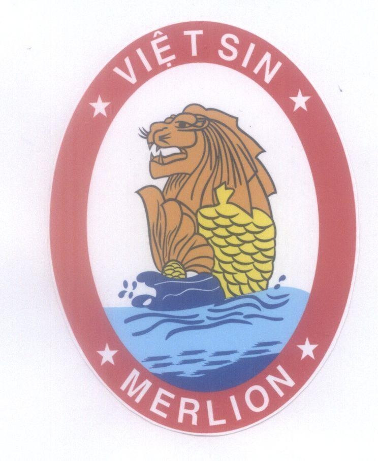 Mẫu nhãn hiệu Việt Sin MERLION